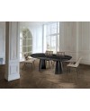 CAPRI -MESA COMEDOR- T MARMOL NEGRO